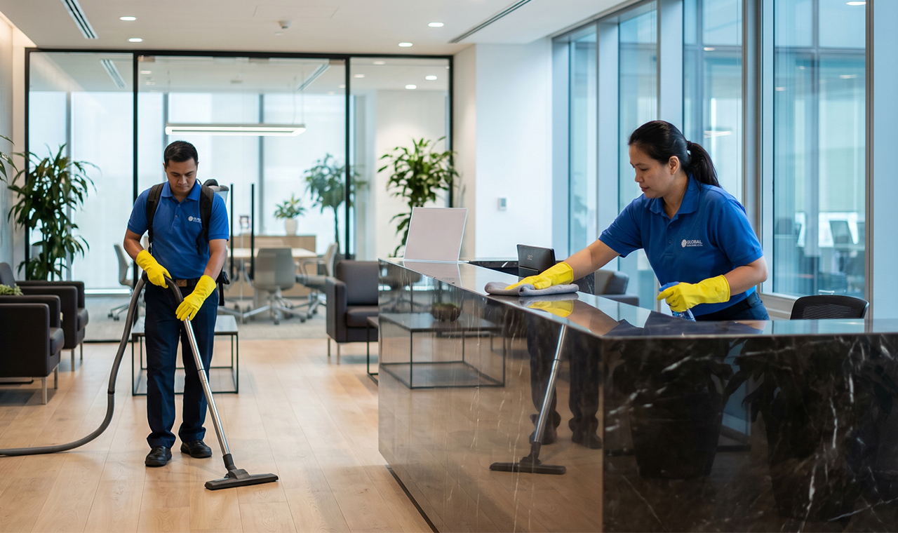 Reception Area Cleaning Standards Office
