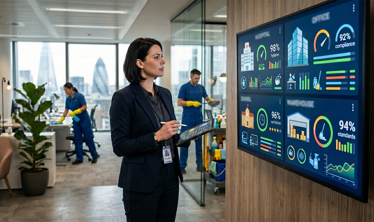 Commercial Cleaning Standards UK | COSHH & CQC Compliance