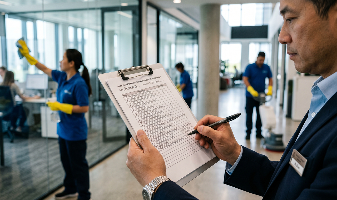 Downloadable Cleaning Checklists for UK Facilities Managers